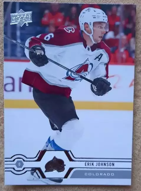 НХЛ Эрик Джонсон Колорадо Эвеланш № 385