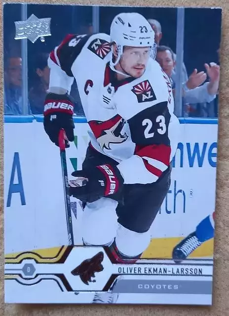 НХЛ Оливер Экман-Ларссон Аризона Койотис № 406
