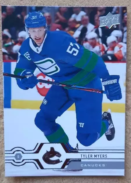 НХЛ Тайлер Майерс Ванкувер Кэнакс № 417