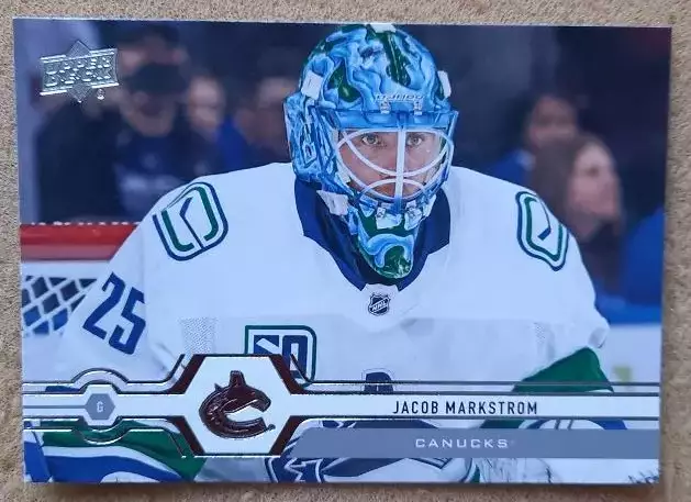 НХЛ Якоб Маркстрем Ванкувер Кэнакс № 419