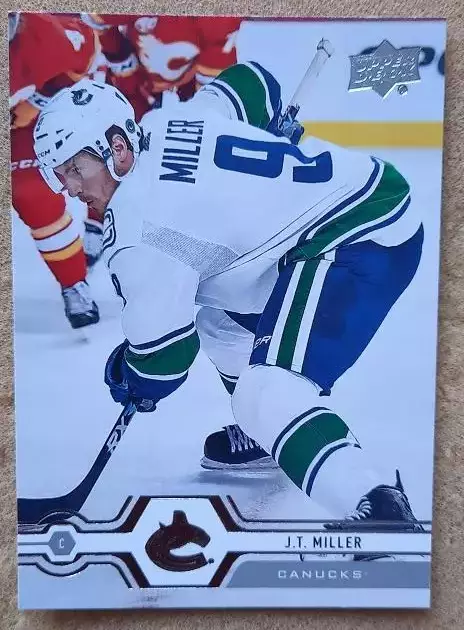 НХЛ Джей Ти Миллер Ванкувер Кэнакс № 422