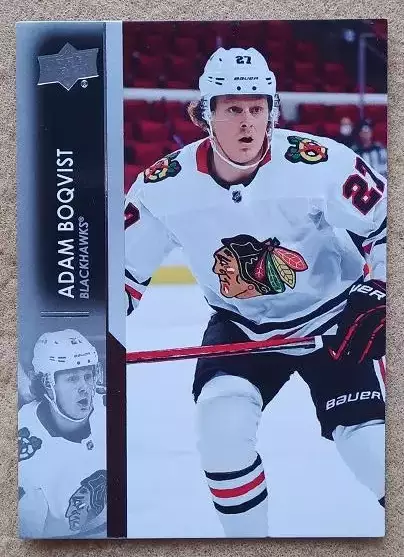 НХЛ Адам Боквист Чикаго Блэкхокс № 38