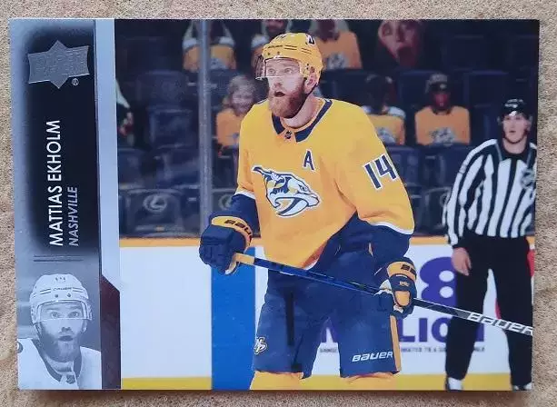 НХЛ Маттиас Экхольм Нэшвилл Предаторз № 102