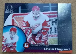 НХЛ Крис Осгуд Детройт Ред Уингз № 86
