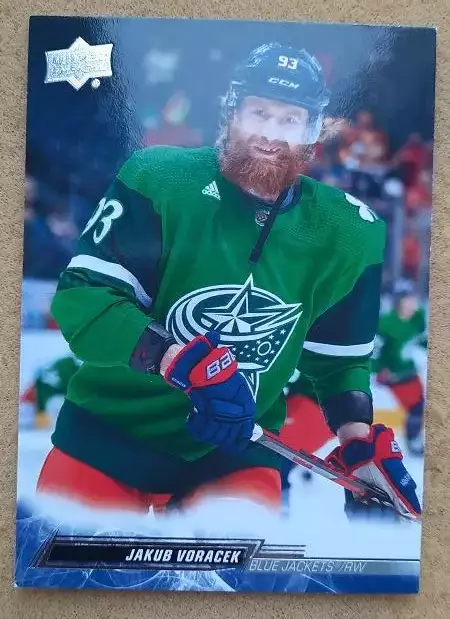 НХЛ Якуб Ворачек Коламбус Блю Джекетс № 302