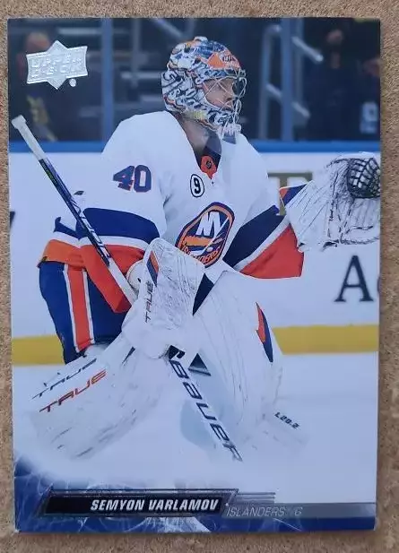 НХЛ Семен Варламов Нью-Йорк Айлендерс Локомотив Ярославль № 369