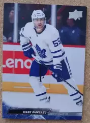 НХЛ Марк Джордано Торонто Мэйпл Лифс № 421