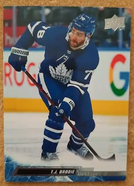НХЛ Ти Джей Броди Торонто Мэйпл Лифс № 422