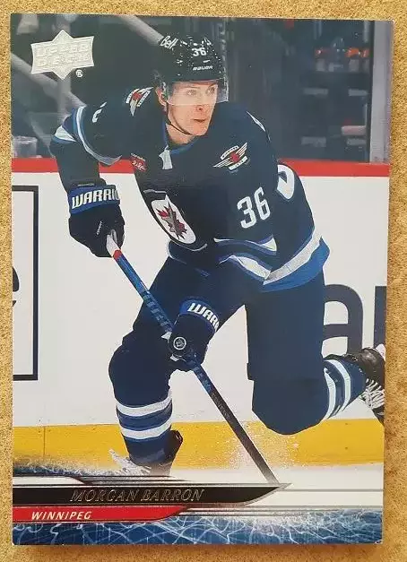 НХЛ Морган Баррон Виннипег Джетс № 653