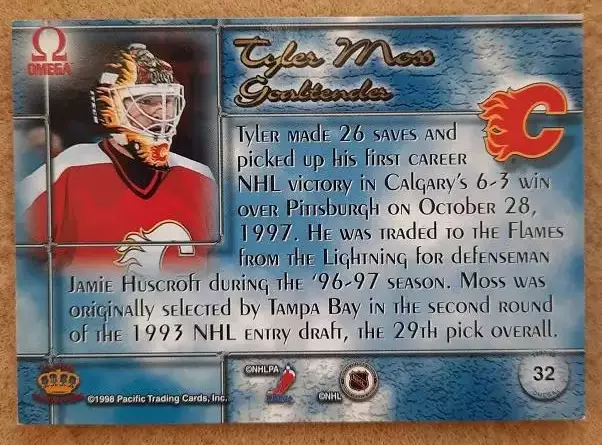 НХЛ Тайлер Мосс Калгари Флэймз Спартак Москва Амур Хабаровск № 32 1