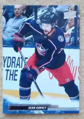 НХЛ Шон Курали Коламбус Блю Джекетс № 52