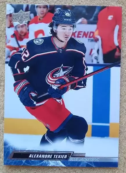 НХЛ Александр Тексье Коламбус Блю Джекетс № 56