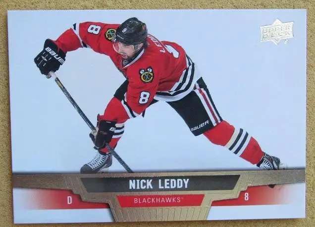 НХЛ Ник Ледди Чикаго Блэкхокс № 329