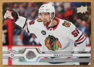 НХЛ Эрик Густафссон Чикаго Блэкхокс № 115