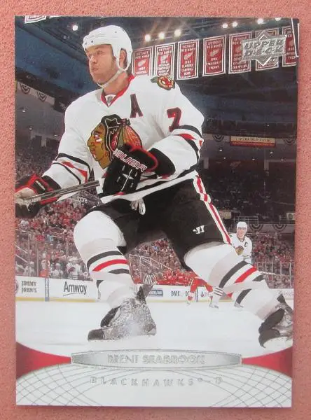 НХЛ Брент Сибрук Чикаго Блэкхокс № 163