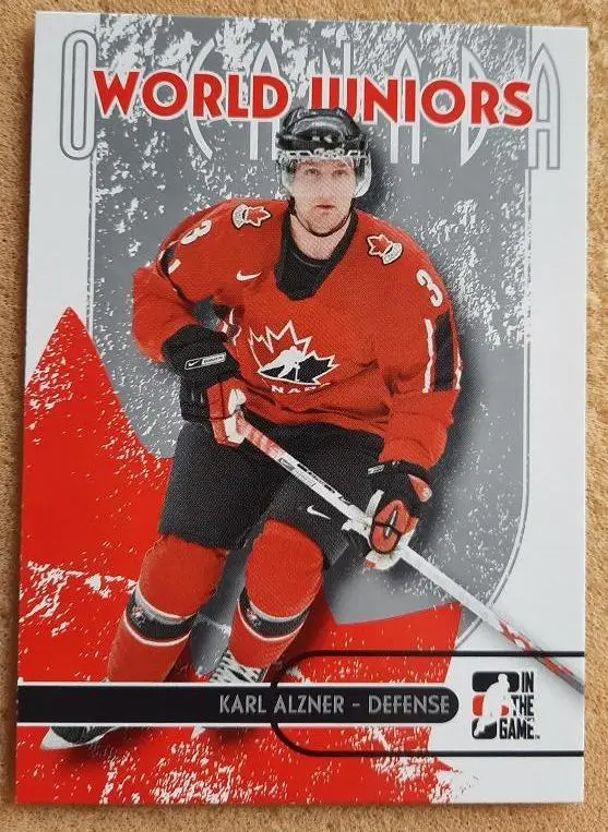 НХЛ Карл Алзнер Канада № 42