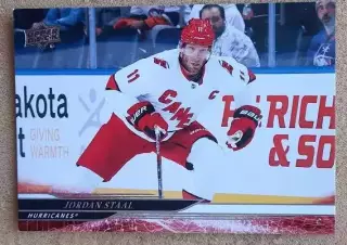 НХЛ Джордан Стаал Каролина Харрикейнз № 275