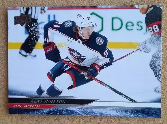 НХЛ Кент Джонсон Коламбус Блю Джекетс № 293
