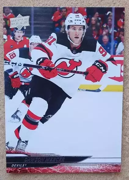 НХЛ Доусон Мерсер Нью-Джерси Дэвилз № 353