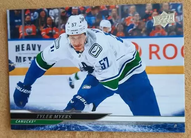 НХЛ Тайлер Майерс Ванкувер Кэнакс № 430