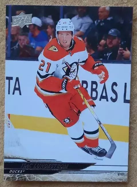 НХЛ Исак Лундстрем Анахайм Дакс № 502