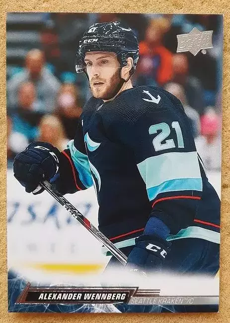 НХЛ Александр Веннберг Сиэтл Кракен № 154