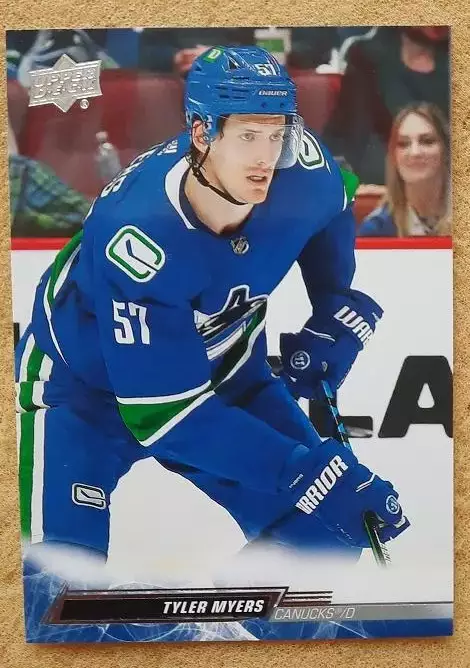 НХЛ Тайлер Майерс Ванкувер Кэнакс № 178