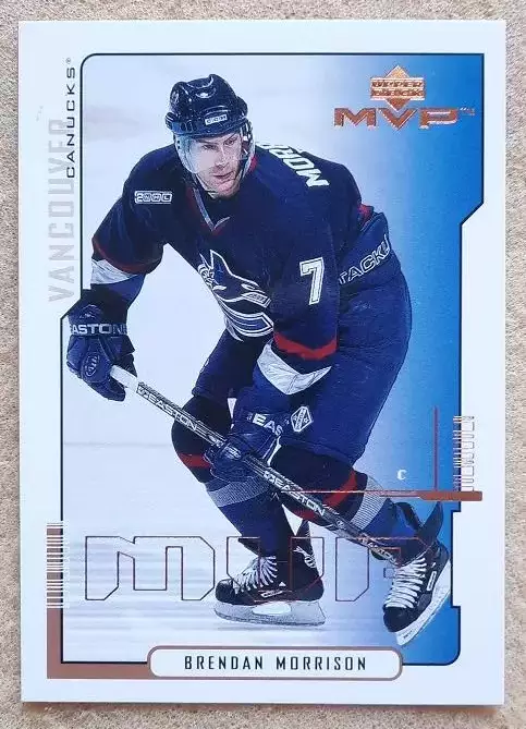 НХЛ Брендон Моррисон Ванкувер Кэнакс № 172
