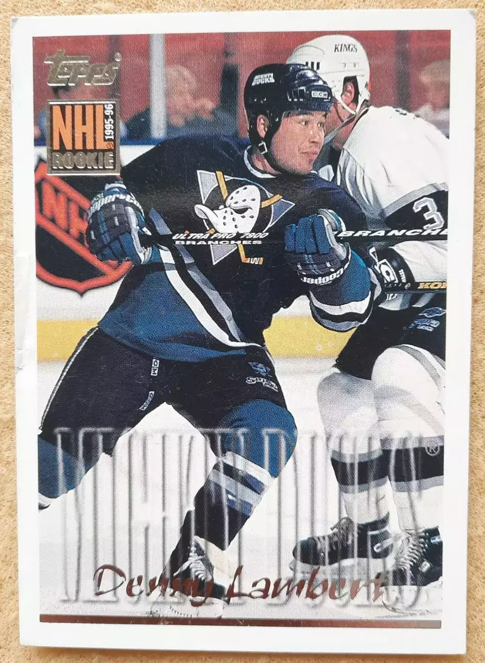 НХЛ Денни Ламберт Анахайм Майти Дакс № 286 м