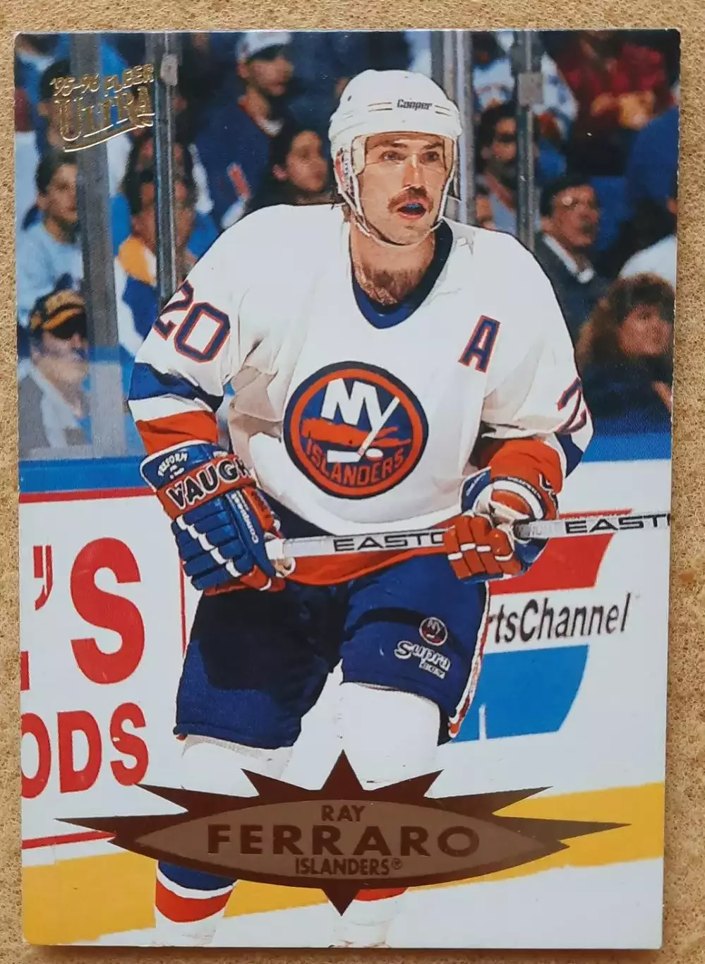 НХЛ Рей Ферраро Нью-Йорк Айлендерс № 93 м
