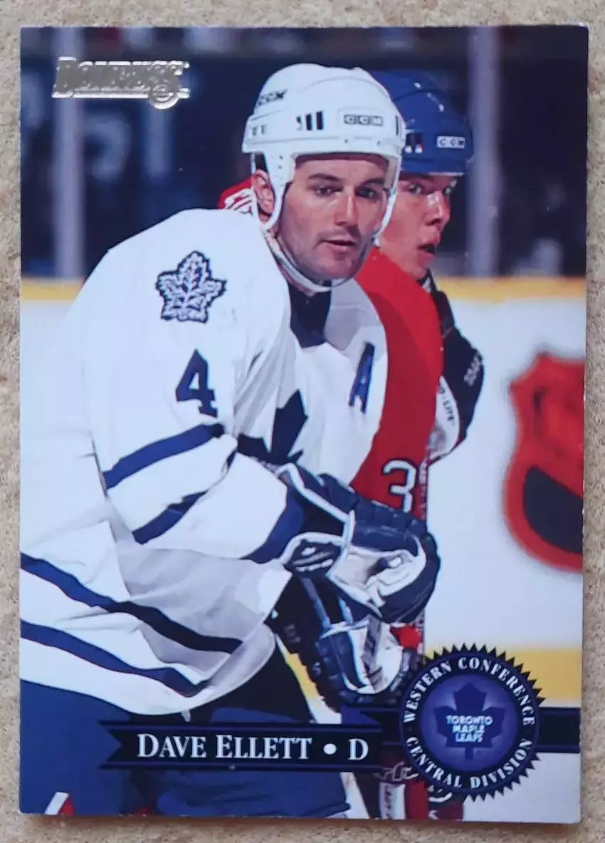 НХЛ Дэвид Эллетт Торонто Мэйпл Лифс № 340 м