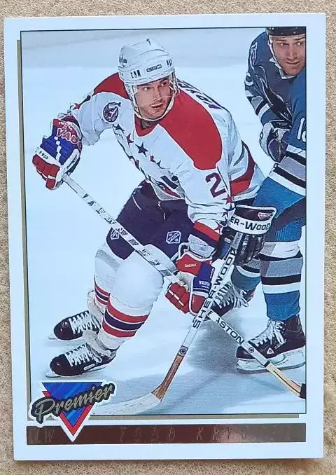 НХЛ Тодд Крюгер Вашингтон Кэпиталз № 188 голд