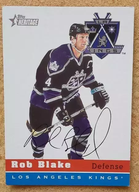 НХЛ Роб Блейк Лос-Анжелес Кингз № 60 автограф