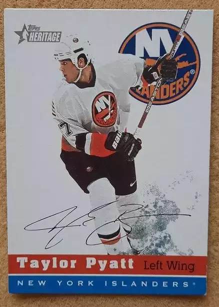 НХЛ Тейлор Пайетт Нью-Йорк Айлендерс № 65 автограф