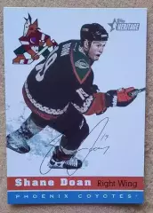 НХЛ Шейн Доан Финикс Койотис № 183 автограф