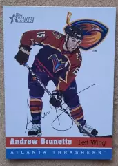 НХЛ Эндрю Брюнетт Атланта Трэйшерз № 197 автограф