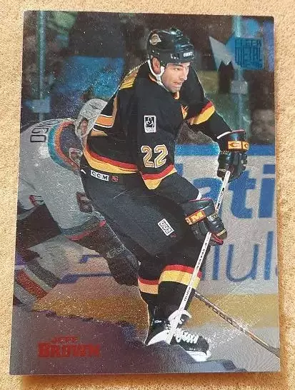 НХЛ Джефф Браун Ванкувер Кэнакс № 148