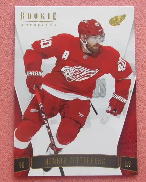 НХЛ Хенрик Зеттерберг Детройт Ред Уингз № 46