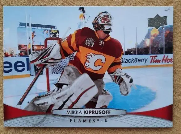 НХЛ Микка Кипрусофф Калгари Флэймз № 174