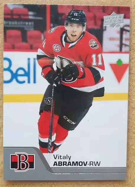 НХЛ Виталий Абрамов Бельвилль Сенаторз Белые медведи Челябинск № 49