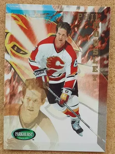 НХЛ Фил Хаусли Калгари Флэймз № 30