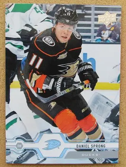 НХЛ Даниэль Спронг Анахайм Дакс ЦСКА Москва № 178