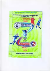 Динамо Брест Беларусь - Металлург Лиепая Латвия 02.08.2007 кубок УЕФА Белемук