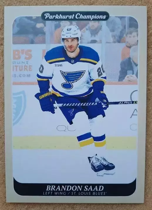 НХЛ Брендон Саад Сент-Луис Блюз № 156