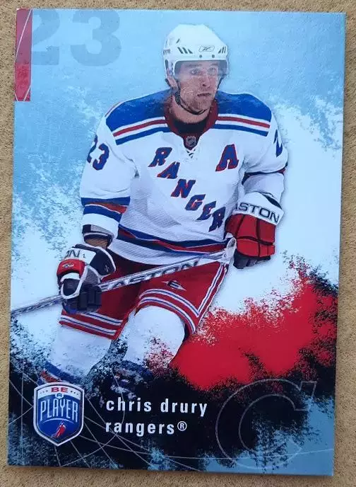 НХЛ Крис Друри Нью-Йорк Рейнджерс № 128