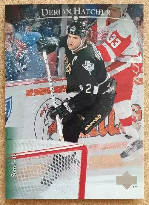 НХЛ Дериан Хэтчер Даллас Старз № 3 айс