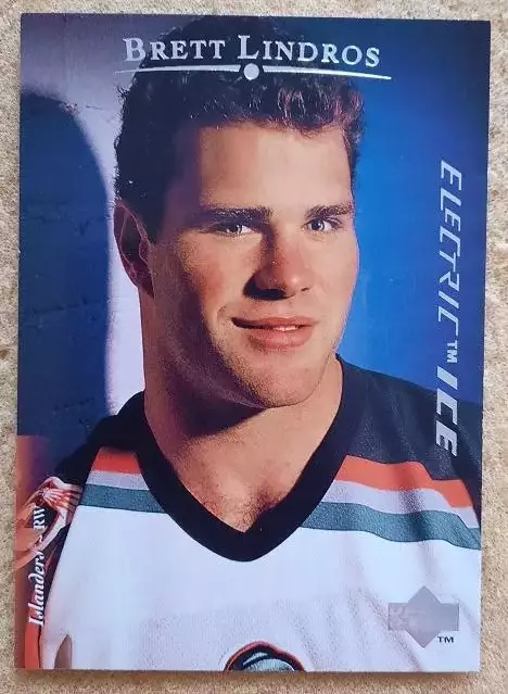 НХЛ Бретт Линдрос Нью-Йорк Айлендерс № 82 айс