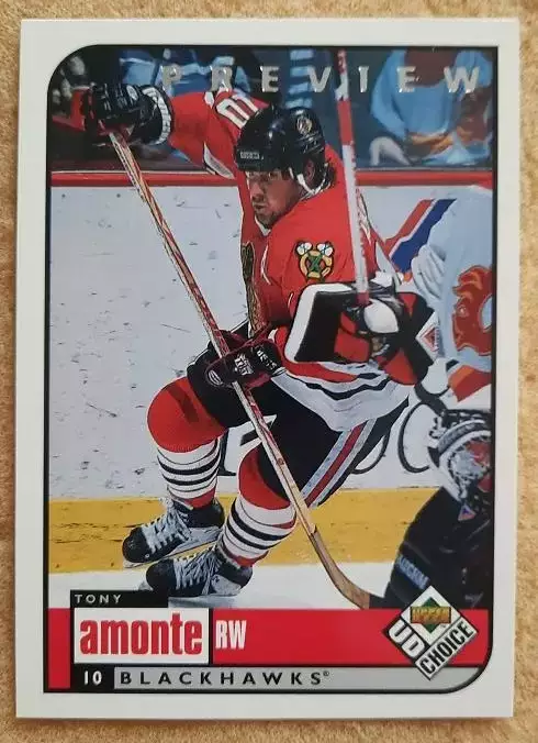 НХЛ Тони Амонте Чикаго Блэкхокс № 51 превью