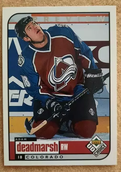 НХЛ Адам Дэдмарш Колорадо Эвеланш № 57 превью