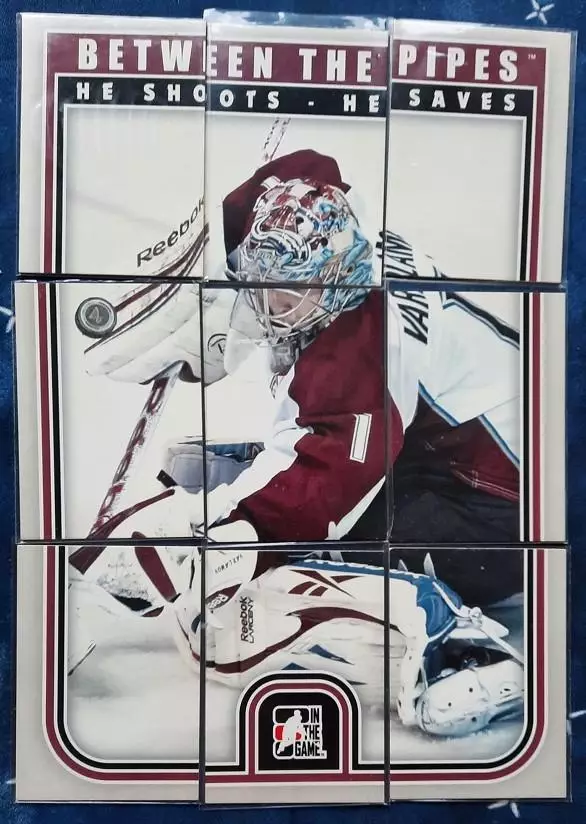 НХЛ комплект пазл Семен Варламов Колорадо Эвеланш Локомотив Ярославль